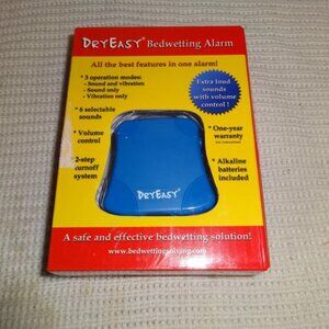 DRY EASY BEDWETTING ALARM NEW IN BOX